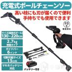 即納 チェーンソー 高枝切り 高枝切り電動チェーンソー コードレス 角度調節可能 着脱式ポール 20cm切断可能 両用 マキタ バッテリー互換 高枝切りバサミ