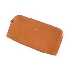 60s USA made Smead Redrope original leather clutch bag old clothes 60 period Vintage Brown leather bag second bag CONMAR Konma -