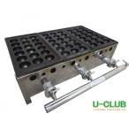 *AI1504| сковорода для takoyaki LP газ 18 шт ×3 полосный W580×D480×H180mm для бизнеса для кухни б/у 