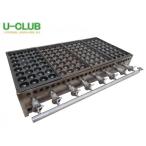*AJ1309| сковорода для takoyaki город газ 32 дыра ×4 полосный W960×D610×H210mm для бизнеса магазинный б/у 