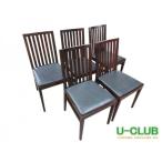 *AL1507| стул 5 ножек комплект W420×D440×H830(SH440)mm б/у для бизнеса магазинный 