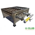 **BI2817| для бизнеса сковорода для takoyaki LP газ 18 шт ×2 полосный W390×D470×H190mm для кухни б/у пропан 