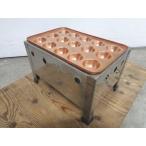 *DE0206 | akashiyaki сковорода для takoyaki 15 дыра LP газ W220×D400×H205mm для кухни б/у для бизнеса пропан газ 