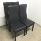 *DE1604l стул 4 ножек комплект W410×D525×H1010(SH450)mm б/у для бизнеса магазинный 