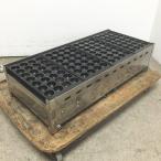 *DF0306 | akashiyaki сковорода для takoyaki 28 дыра ×4 полосный LP газ W770×D350×H180mm для кухни б/у для бизнеса пропан газ 