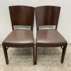 *FB2420l стул 2 ножек комплект W465×D510×H810(SH450)mm б/у для бизнеса магазинный 