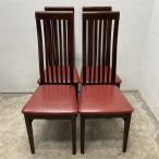 *FB2421l[ стоимость доставки внимание ] стул 4 ножек комплект W410×D520×H1055(SH440)mm б/у для бизнеса магазинный 