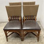 *FB2423l[ стоимость доставки внимание ] стул 4 ножек комплект W430×D520×H825(SH440)mm б/у для бизнеса магазинный 