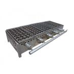 FK2207| сковорода для takoyaki LP газ 28 дыра ×5 полосный W980xD460xH190mm для бизнеса магазинный б/у 