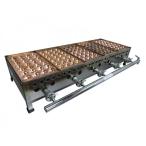 *HB0109| сковорода для takoyaki город газ 28 дыра ×5 полосный W970xD470xH190mm для бизнеса магазинный б/у 