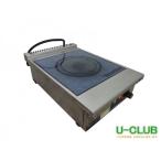 *IK0603|IH плитка Maruzen одна фаза 200V W300×D450×H130mm б/у для бизнеса настольный электромагнитные диапазоны 