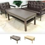 ショッピングローテーブル テーブル ローテーブル 応接 待合 応接センターテーブル ワイド棚付センターテーブル 1100×550mm UB-1155 ブラウン