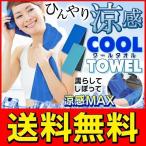 ひんやりタオル ネッククーラー 濡らして絞って爽快クール 85cm×28cm 涼感グッズ 夏 熱中症 冷たい 送料無料 50K◇ クールタオルHOU