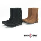 ショッピングMINNETONKA MINNETONKA ミネトンカ レディース SIDE FRINGE WEDGE BOOT(1372/1379)(FW)(23F4-7)