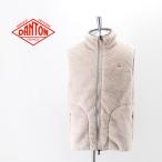 DANTON ダントン メンズ ハイパイルフリース スタンドカラーベスト(DT-A0177HPF)(2022FW)