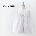 (SALE 40%OFF)Johnbull ジョンブル レディース インディアンコットンギャザーブラウス(JL231S09)(2023SS)(返品交換不可)