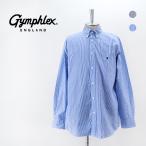 Gymphlex ジムフレックス メンズ ボタンダウン ストライプシャツ(GY-B0196MGS)(2023FW)