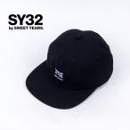 SY32 by SWEET YEARS エスワイサーティトゥバイスィートイヤーズ エンブロイダリーミニロゴキャップ(14406)(2024SS)