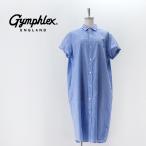 (SOLDOUT)Gymphlex ジムフレックス レディース レギュラーカラー ストライプシャツワンピース(GY-B0243MGS)(BASIC)