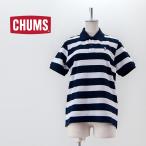 CHUMS チャムス レディース ブービーボーダーポロシャツ(CH12-1192)(2024SS)