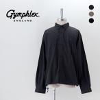 Gymphlex ジムフレックス メンズ ショートボタンダウン長袖シャツ(GY-B0316TOI)(2024FW)