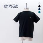MACKINTOSH PHILOSOPHY マッキントッシュ フィロソフィー メンズ バッキンガムベア 5.6oz天竺 ワンポイントTシャツ(H1P76529)(2025SS)