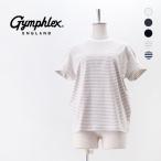 Gymphlex ジムフレックス レディース 刺繍ロゴTシャツ(GY-C0446COM)(2025SS)