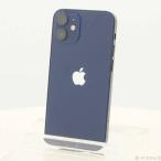 〔中古〕Apple(アップル) iPhone12 mini 64GB ブルー NGAP3J／A SIMフリー〔384-ud〕