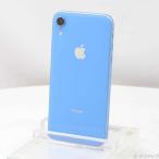 〔中古〕SoftBank iPhoneXR 64GB ブルー MT0E2J／A SoftBank〔198-ud〕