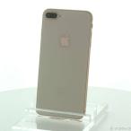 〔中古〕Apple(アップル) iPhone8 Plus 64GB ゴールド MQ9M2J／A SIMフリー〔198-ud〕