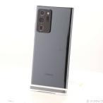 〔中古〕SAMSUNG(サムスン) GALAXY Note20 Ultra 5G 256GB ミスティックブラック SCG06 auロック解除SIMフリー〔269-ud〕