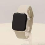 ( б/у )Apple( Apple ) Apple Watch Series 7 GPS 41mm Star свет aluminium кейс Star свет спорт частота (344-ud)