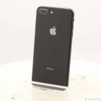 〔中古〕Apple(アップル) iPhone8 Plus 64GB スペースグレイ MQ9K2J／A SIMフリー〔377-ud〕