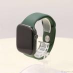 ( б/у )Apple( Apple ) Apple Watch Series 7 GPS 45mm зеленый aluminium кейс clover спорт частота (344-ud)