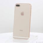 〔中古〕Apple(アップル) iPhone8 Plus 64GB ゴールド MQ9M2J／A SIMフリー〔295-ud〕