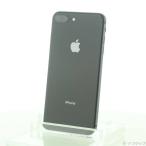 〔中古〕Apple(アップル) iPhone8 Plus 64GB スペースグレイ MQ9K2J／A SIMフリー〔349-ud〕