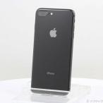 〔中古〕Apple(アップル) iPhone8 Plus 64GB スペースグレイ MQ9K2J／A SIMフリー〔377-ud〕