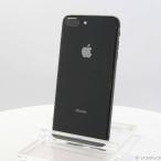 〔中古〕Apple(アップル) iPhone8 Plus 256GB スペースグレイ MQ9N2J／A SIMフリー〔377-ud〕