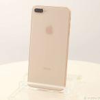 〔中古〕Apple(アップル) iPhone8 Plus 64GB ゴールド MQ9M2J／A SIMフリー〔305-ud〕