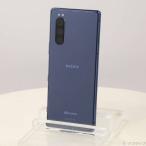 ショッピングドコモ 〔中古〕SONY(ソニー) Xperia 5 64GB ブルー SO-01M docomo〔262-ud〕