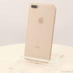 〔中古〕Apple(アップル) iPhone8 Plus 256GB ゴールド MQ9Q2J／A SIMフリー〔349-ud〕