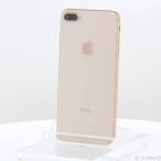 〔中古〕Apple(アップル) iPhone8 Plus 64GB ゴールド MQ9M2J／A SIMフリー〔269-ud〕
