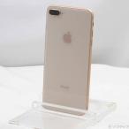 〔中古〕Apple(アップル) iPhone8 Plus 256GB ゴールド MQ9Q2J／A SIMフリー〔247-ud〕