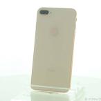 〔中古〕Apple(アップル) iPhone8 Plus 256GB ゴールド MQ9Q2J／A SIMフリー〔262-ud〕