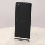 〔中古〕SONY(ソニー) Xperia 10 II 64GB ブラック SOV43 auロック解除SIMフリー〔349-ud〕