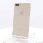 〔中古〕Apple(アップル) iPhone8 Plus 64GB ゴールド MQ9M2J／A SIMフリー〔196-ud〕