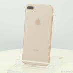 〔中古〕Apple(アップル) iPhone8 Plus 64GB ゴールド MQ9M2J／A SIMフリー〔371-ud〕