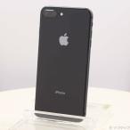 〔中古〕Apple(アップル) iPhone8 Plus 64GB スペースグレイ MQ9K2J／A SIMフリー〔269-ud〕