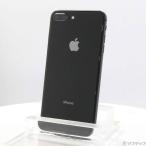 〔中古〕Apple(アップル) iPhone8 Plus 64GB スペースグレイ NQ9K2J／A au〔377-ud〕