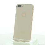 〔中古〕Apple(アップル) iPhone8 Plus 64GB ゴールド MQ9M2J／A SIMフリー〔262-ud〕